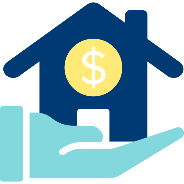 housing costs being held up icon