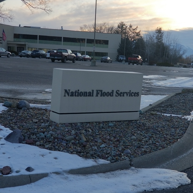 National Flood Services Marquee