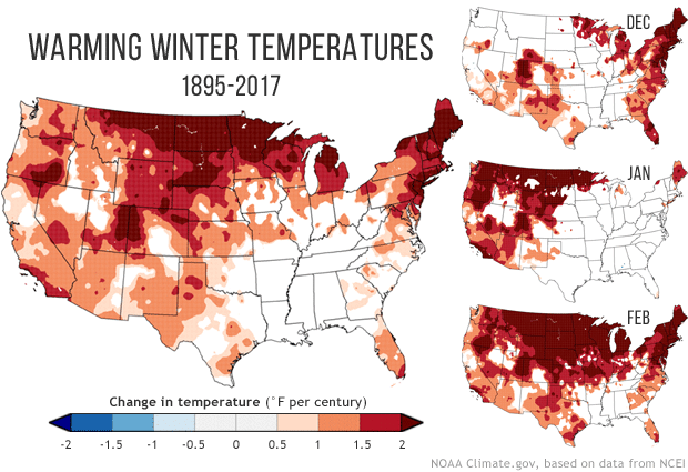 flood maps warming winter temperatures